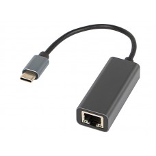 Išorinė USB tinklo plokštė USB C - RJ45 (K-L) 1000Mbps K-05 